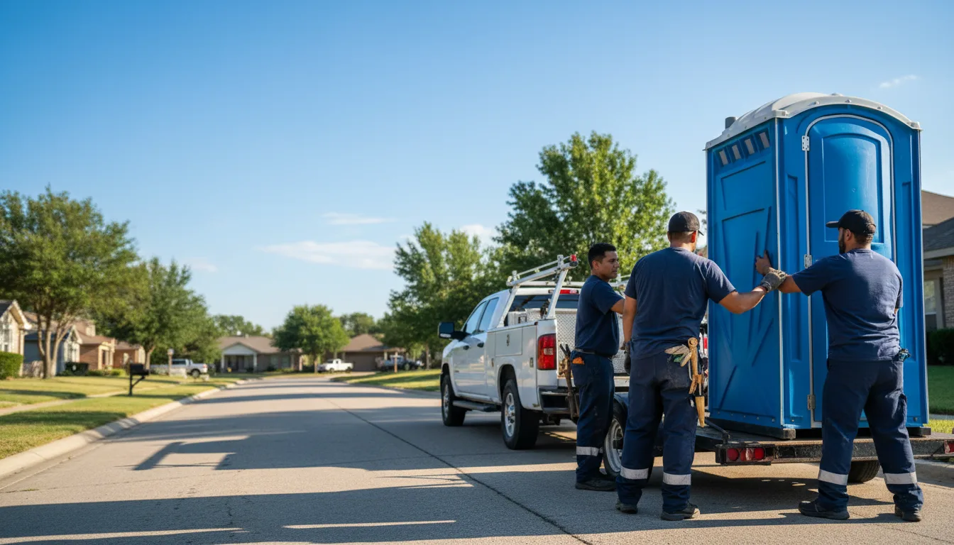 Portable Toilet Rental in Milmine, IL near me
